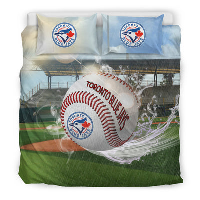 Fight In Sunshine And Raining Toronto Blue Jays Bedding Sets