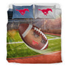 Fight In Sunshine And Raining SMU Mustangs Bedding Sets