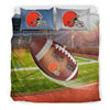 Fight In Sunshine And Raining Cleveland Browns Bedding Sets