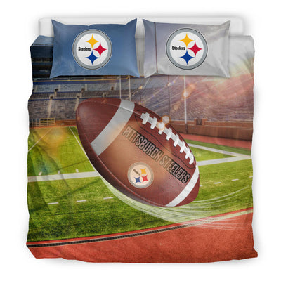 Fight In Sunshine And Raining Pittsburgh Steelers Bedding Sets