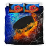 Fight Like Fire And Ice Calgary Flames Bedding Sets