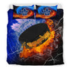 Fight Like Fire And Ice Toronto Maple Leafs Bedding Sets