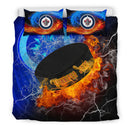Fight Like Fire And Ice Winnipeg Jets Bedding Sets