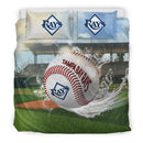 Fight In Sunshine And Raining Tampa Bay Rays Bedding Sets