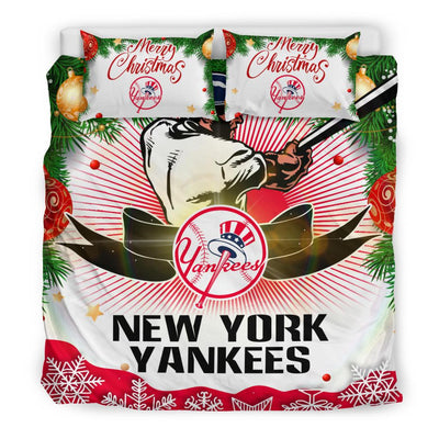 Cool Gift Store Xmas New York Yankees Bedding Sets