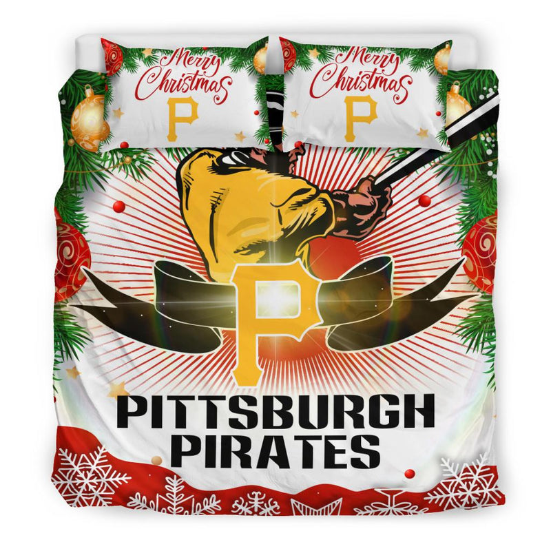 Cool Gift Store Xmas Pittsburgh Pirates Bedding Sets