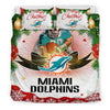 Cool Gift Store Xmas Miami Dolphins Bedding Sets