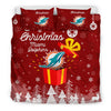 Merry Christmas Gift Miami Dolphins Bedding Sets Pro Shop