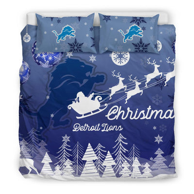 Xmas Gift Detroit Lions Bedding Sets Pro Shop