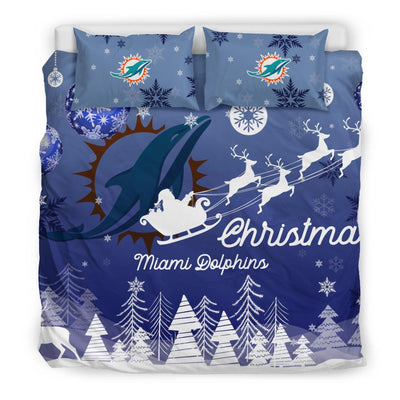 Xmas Gift Miami Dolphins Bedding Sets Pro Shop