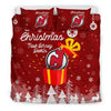 Merry Christmas Gift New Jersey Devils Bedding Sets Pro Shop