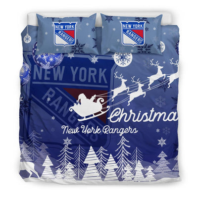 Xmas Gift New York Rangers Bedding Sets Pro Shop