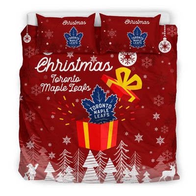 Merry Christmas Gift Toronto Maple Leafs Bedding Sets Pro Shop