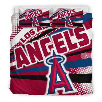 Colorful Shine Amazing Los Angeles Angels Bedding Sets