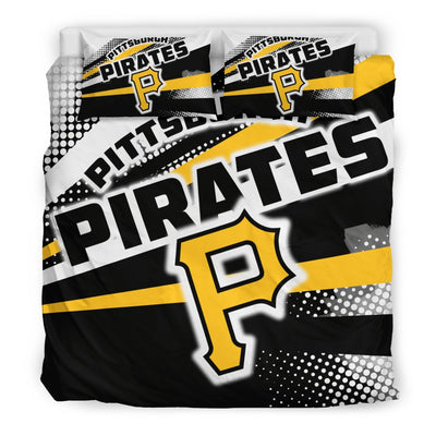 Colorful Shine Amazing Pittsburgh Pirates Bedding Sets