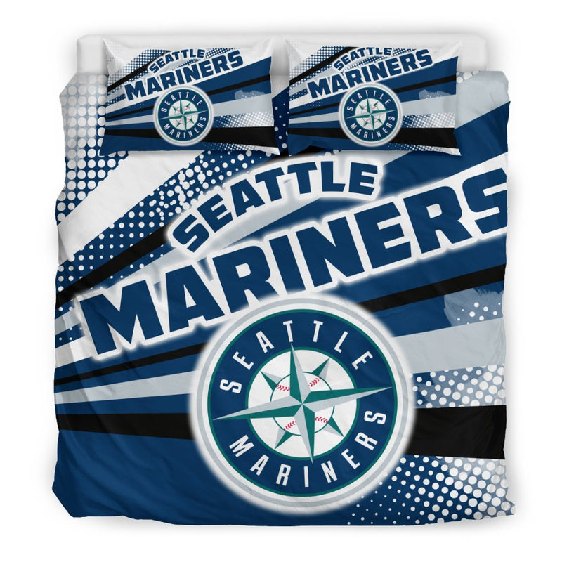 Colorful Shine Amazing Seattle Mariners Bedding Sets