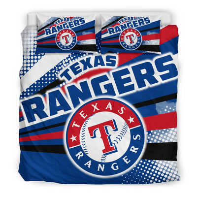 Colorful Shine Amazing Texas Rangers Bedding Sets