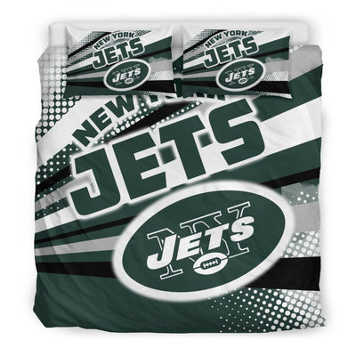 Colorful Shine Amazing New York Jets Bedding Sets