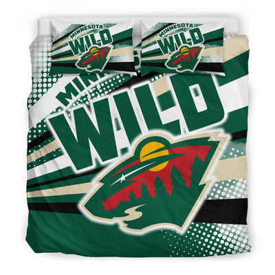 Colorful Shine Amazing Minnesota Wild Bedding Sets