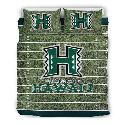 Sport Field Large Hawaii Rainbow Warriors Bedding Sets