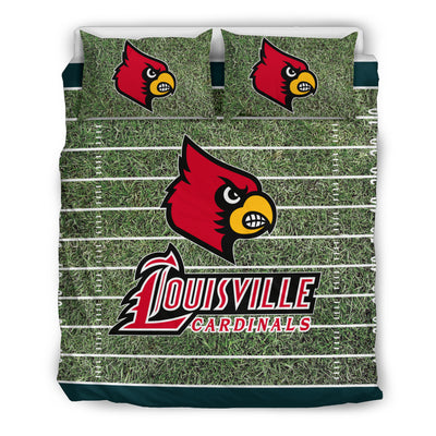 Sport Field Large Louisville Cardinals Bedding Sets