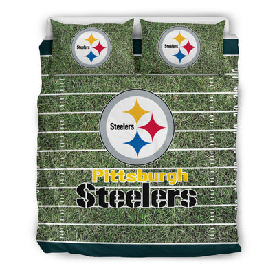 Sport Field Large Pittsburgh Steelers Bedding Sets