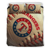 Rugby Superior Comfortable Texas Rangers Bedding Sets