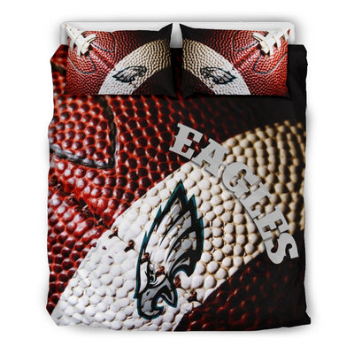 Philadelphia Eagles Bedding Sets, Vintage Color Duvet And Pillow Covers