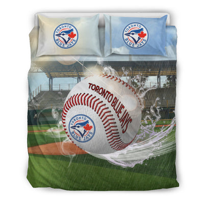 Fight In Sunshine And Raining Toronto Blue Jays Bedding Sets