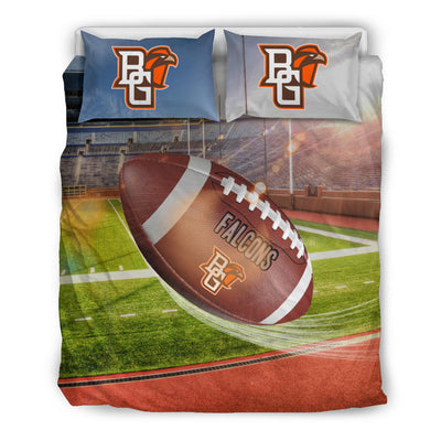 Fight In Sunshine And Raining Bowling Green Falcons Bedding Sets