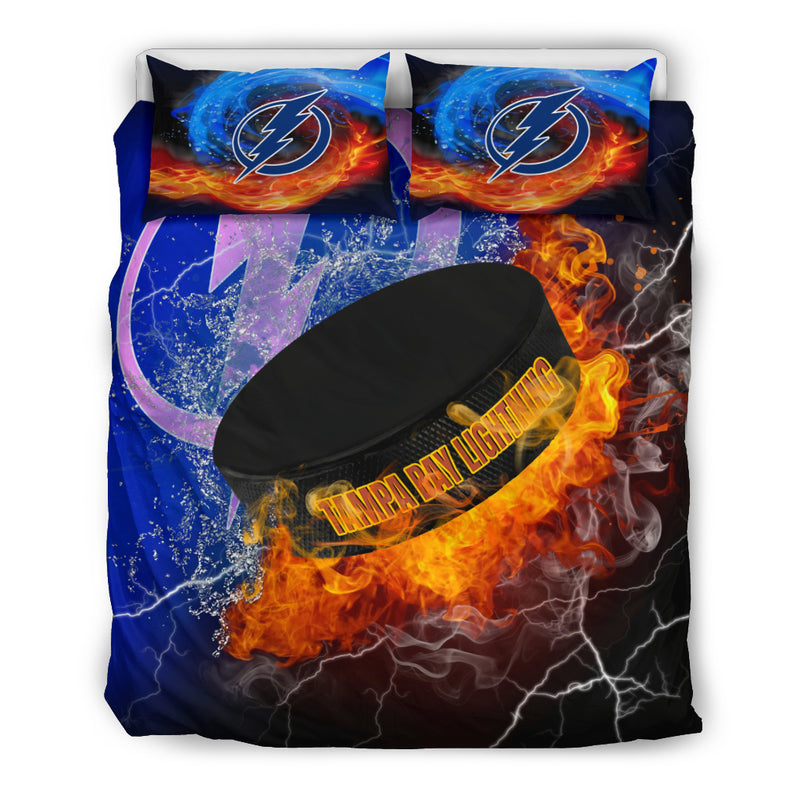 Fight Like Fire And Ice Tampa Bay Lightning Bedding Sets