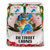 Cool Gift Store Xmas Detroit Lions Bedding Sets