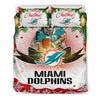 Cool Gift Store Xmas Miami Dolphins Bedding Sets