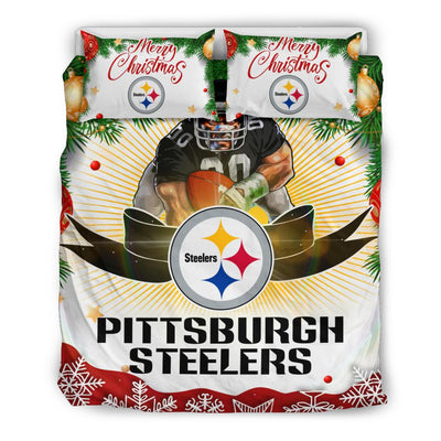 Cool Gift Store Xmas Pittsburgh Steelers Bedding Sets