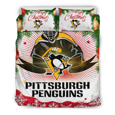 Cool Gift Store Xmas Pittsburgh Penguins Bedding Sets