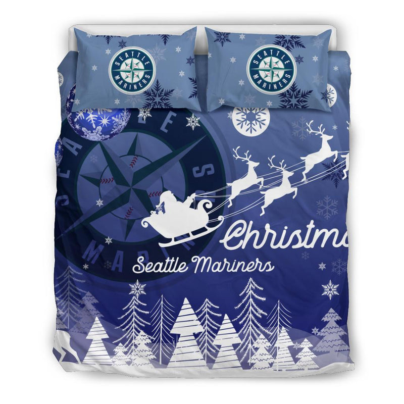 Xmas Gift Seattle Mariners Bedding Sets Pro Shop