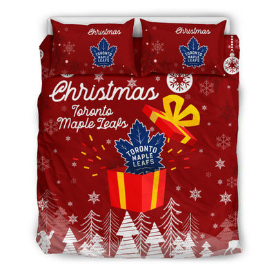 Merry Christmas Gift Toronto Maple Leafs Bedding Sets Pro Shop