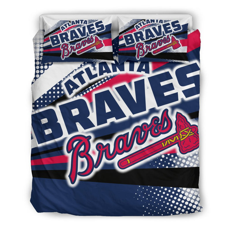Colorful Shine Amazing Atlanta Braves Bedding Sets