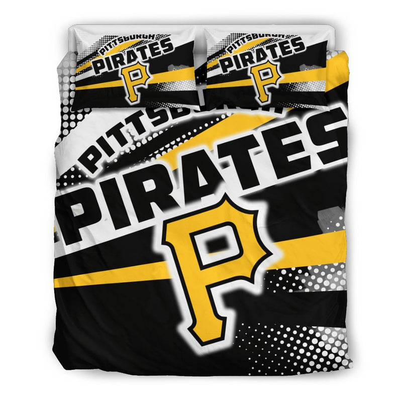 Colorful Shine Amazing Pittsburgh Pirates Bedding Sets
