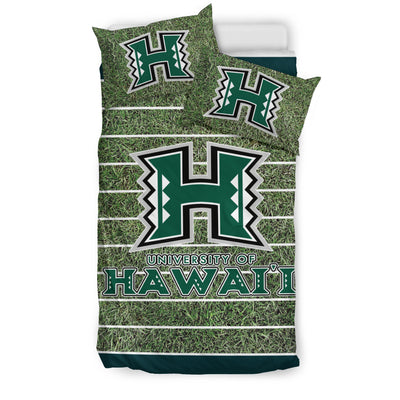 Sport Field Large Hawaii Rainbow Warriors Bedding Sets