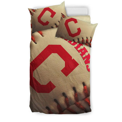 Cleveland Indians Bedding Sets, Vintage Color Duvet And Pillow Covers