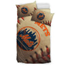 New York Mets Bedding Sets, Vintage Color Duvet And Pillow Covers