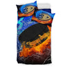 Fight Like Fire And Ice Anaheim Ducks Bedding Sets