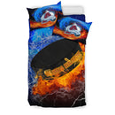 Fight Like Fire And Ice Colorado Avalanche Bedding Sets