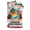 Cool Gift Store Xmas Miami Dolphins Bedding Sets