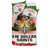 Cool Gift Store Xmas New Orleans Saints Bedding Sets