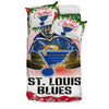 Cool Gift Store Xmas St. Louis Blues Bedding Sets