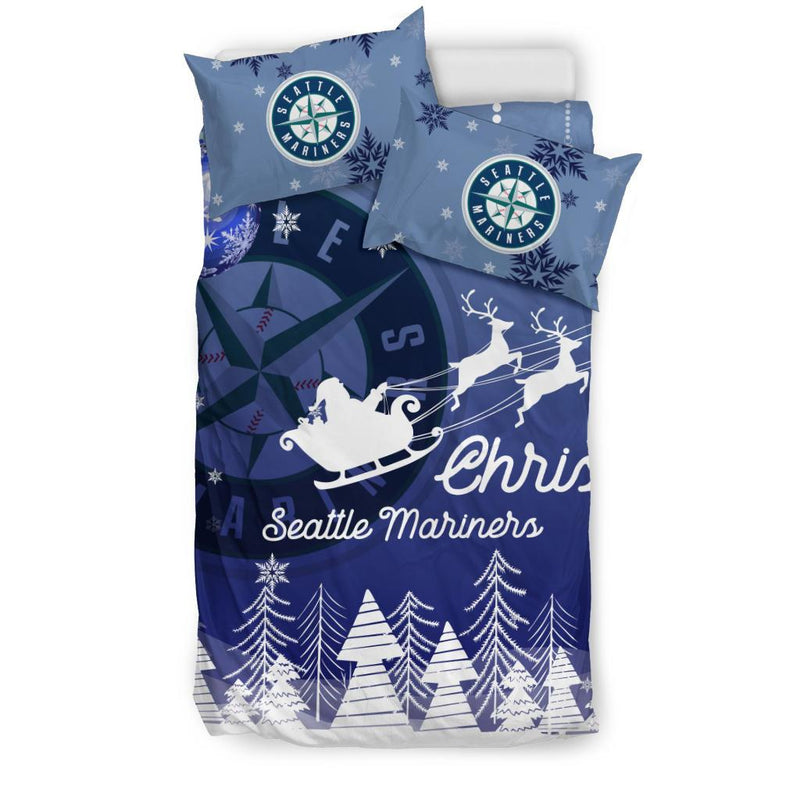 Xmas Gift Seattle Mariners Bedding Sets Pro Shop