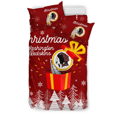 Merry Christmas Gift Washington Redskins Bedding Sets Pro Shop
