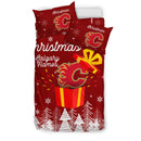 Merry Christmas Gift Calgary Flames Bedding Sets Pro Shop